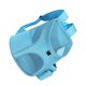 thumbnail image 2 of Mochila transportadora de mascotas, de malla transpirable, plegable, portátil, con bolsillo para refrigerios, para viajes, senderismo y acampada., 2 of 11