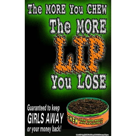 Youth Change Poster #154 Smokeless Tobacco, Chew Prevention (Best Fake Smokeless Tobacco)