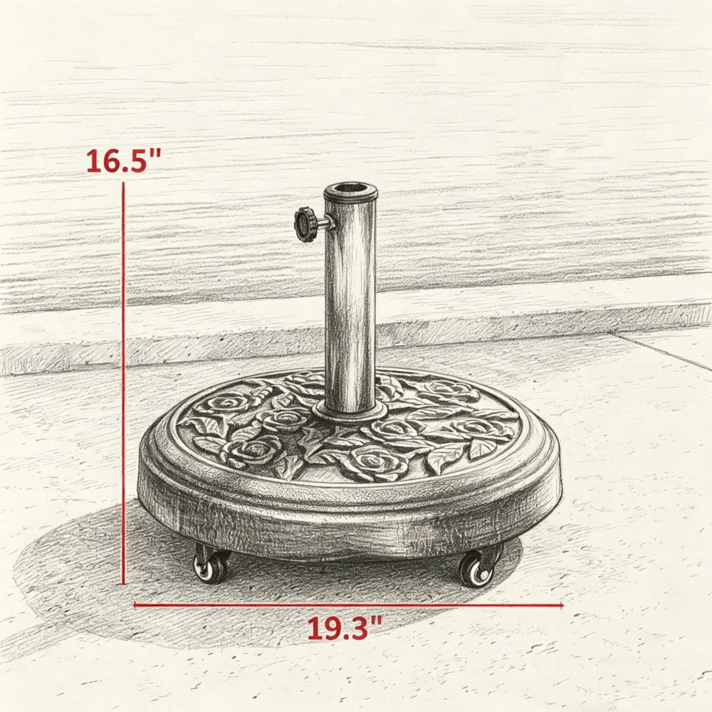 Outdoor Umbrella Base（Only the base）