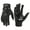 Black, variant on HANDLANDY Youth Football Gloves, Sticky Wide Receiver Gloves for Kids Boys, Stretch Fit Football Glove