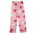 thumbnail image 3 of CALAFEBILA Women's Sleepwear Button Down Pajamas for Women Homewear Notch Collar Floral Print Tops with Pocket and Pants, 3 of 4