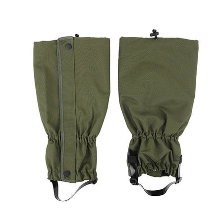 Ueasy Adjustable Snake Gaiters for Men Women Breathable Waterproof Hiking Gaiters for Snow Oxford Fabric Trail Running Gaiters Waterproof Hiking Boots Gaiters for Hunting Hiking Mountaineering