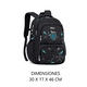 thumbnail image 2 of Mochila escolar 30L Belug Negro, 2 of 4