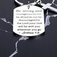 thumbnail image 6 of Christian Gifts for Women Men Inspirational Bible Verse Keychain Stocking Stuffers for Women Men Pendant Cross Charm Religious Gifts for Birthday Graduation First Communion Christmas Thanksgiving, 6 of 6