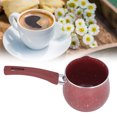 thumbnail image 4 of Non Stick Milk Pan Warmer Coffee Pot Milk Coffee Warmer Single Handle Coffee Warmer Pot Coffee Melting Pot Single Handle Coffee Warmer Boiling Pot Mini Milk Pan Aluminum Alloy Non, 4 of 8
