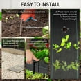 thumbnail image 4 of Outsunny 6FT x 300FT Weed Barrier Landscape Fabric Heavy Duty, 5oz Woven Weed Control Fabric for Landscaping, 4 of 9