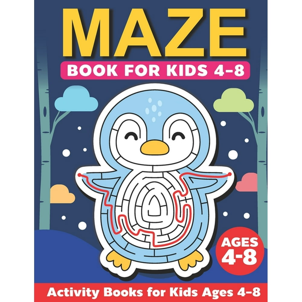 Activity Maze Books for Kids 46, 68 The Animal Maze Book (Paperback