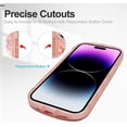 thumbnail image 4 of iPhone 14 Pro Max Case, Shockproof Kawaii TPU Phone Case for iPhone 14 Pro Max 2022 (6.7 Inch), Cute Back Case for Girls and Women, Orange Flowers, 4 of 5