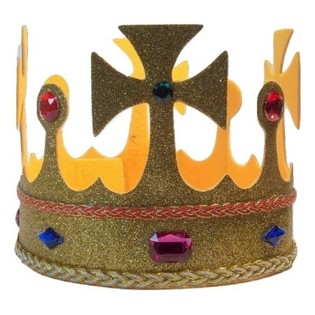 Jacobson Hat Company Women's Glitter and Jewel King's Crown