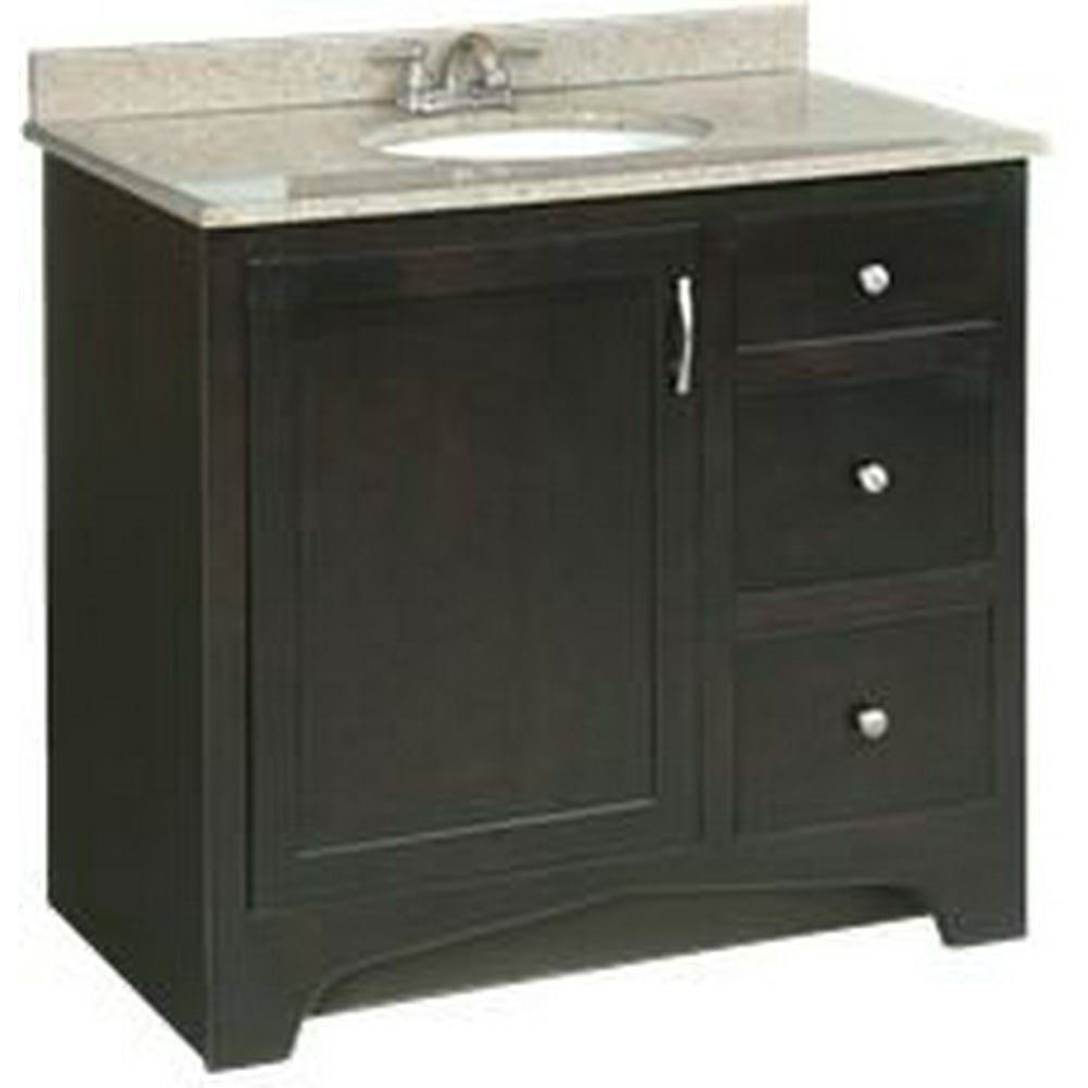 DESIGN HOUSE VENTURA BATHROOM VANITY READY TO ASSEMBLE, 1 DOOR