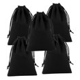 thumbnail image 4 of Raindrops 5Pcs Dust Pouch Storage Bag Flannel for Travel and Home Use, 4 of 8