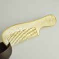 thumbnail image 5 of Magik 3~5 Pack Massage Tendon Comb Natural Amber Ox Horn Portable Hair Beard Unisex Tool Gift (3 Pack, Ox Horn Comb), 5 of 7