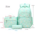 thumbnail image 2 of Mochila con estampado de margaritas de trigo dorado con lonchera y estuche para lápices, 2 of 7