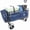 Dark Blue, variant on Beach Wagon with Big Wheels for Sand 500lbs capacity - Patented design, All Terrain Steel Frame Utility Cart with 9" Pneumatic Tires, Collapsible Folding Design ,strap with multiuse bag , dark blue