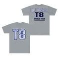 thumbnail image 1 of Tate McRae T8 Logo Imprimé Merch Unisexe Mode Décontractée T-shirt à Manches Courtes, 1 of 2
