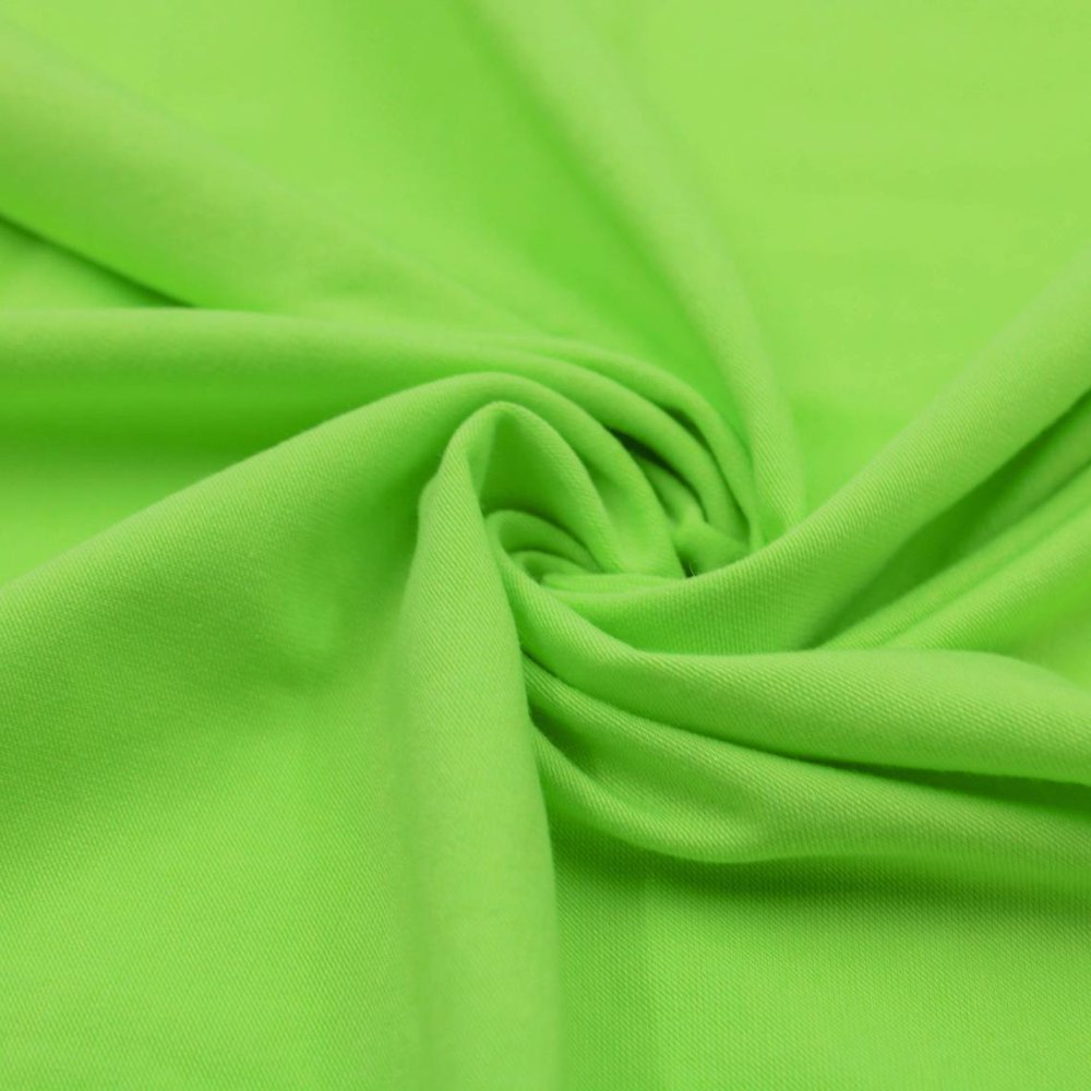 FREE SHIPPING!!! Green Apple Neon Cotton Modal Fabric, DIY Projects by