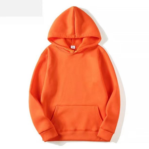 Sudadera con capucha para hombre, Top de primavera y verano, manga larga, informal, moda atlética, suelta, cómoda, Color sólido