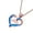 Rose Gold, variant on Chmadoxn Necklace for Mom 925 Silver Love Heart Pendant Necklace Birthstones Jewelry Blue Sapphire Pearl Simulated and More Stones Jewelry Women Birthday Mother's Day