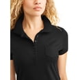 thumbnail image 2 of No Boundaries Juniors' School Uniform Polo Shirts with Short Sleeves, 2-Pack, 2 of 2