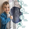thumbnail image 3 of Blackout Kids Curtains,Boho Bohemian Art Childrens Insulated Curtains Set Of 2,Bedroom Essentials,Toddler Room Decor 42"x63"(106x160cm), 3 of 4