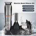 thumbnail image 2 of Rechargeable Hair Cutter Kit 6-In-1 USB Electric Razor Nose Hair Trimmer with Digital Display Waterproof Grooming Kit compatible Men_Perfect Gift, 2 of 4
