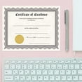 thumbnail image 5 of 25Sheet Gold Foil Certificate Seals Teamwork 2inch Round Self Adhesive Embossed Stickers, 5 of 9