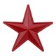 thumbnail image 1 of Broche de estrella de estilo chino vintage Pin de solapa de aleación de zinc elegante para mujer Broche rojo de estrella de cinco puntas retro para moda y decoración, 1 of 8