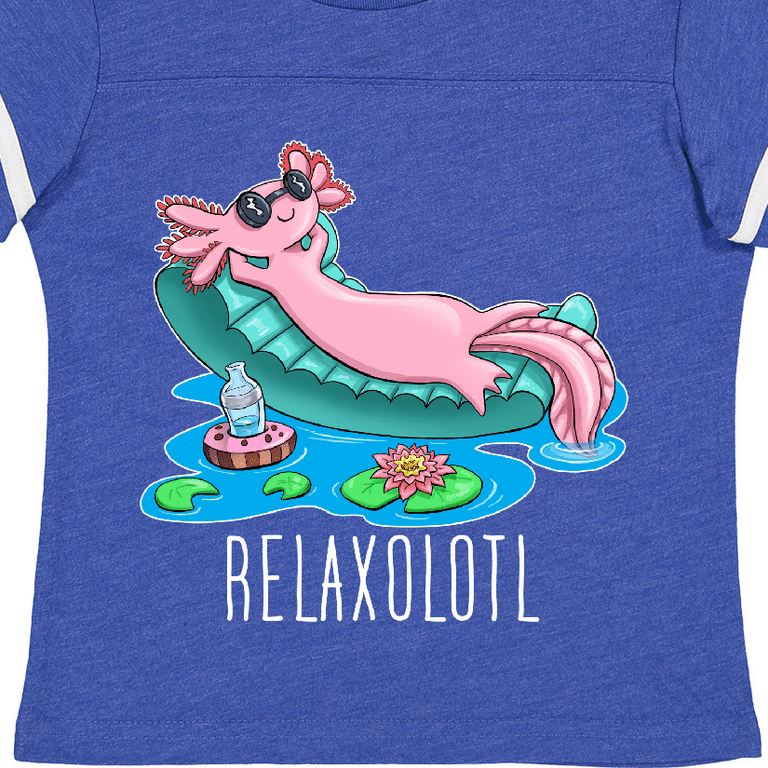 Relaxolotl Axolotl Gifts Kawaii Axolotl Graphic Cute Axolotl Kids T-Shirt