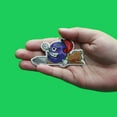 thumbnail image 3 of Grape Bubblegum Hat Patch Baseball Flavor Embroidered Iron On, 3 of 3