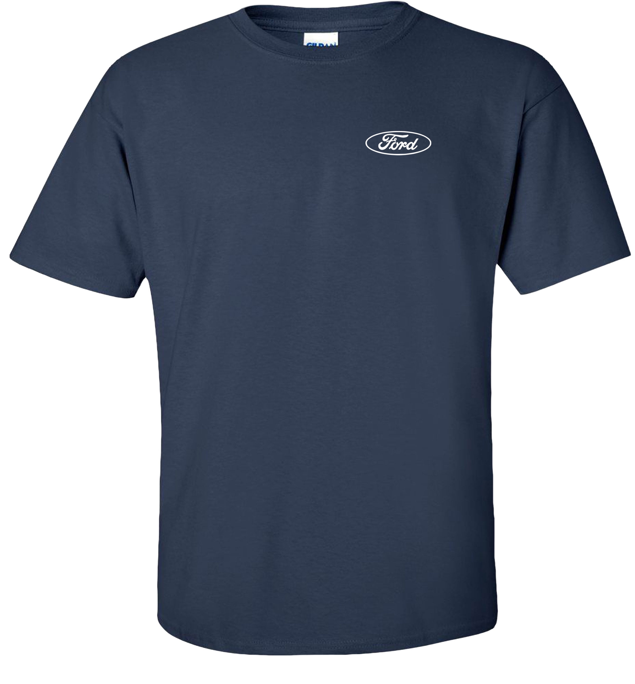 Fair Game Ford Oval Logo T-Shirt F&B, ford graphic tee-Navy-S