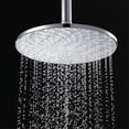 thumbnail image 3 of Shower Head, Round 9 Inch Fixed Shower Head ABS Rain Shower Head Water Saving High Pressure Rainfall Shower Head, G1/2" Connection, 3 of 5