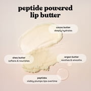 eos Cashmere Lip Butter, Vanilla Cashmere, Smooth & Hydrating Lip Butter with Peptides, 0.35 fl oz