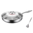 thumbnail image 1 of Ruiboury Non Titanium with Hammer Pans Energy-saving Cookpot Proof Cookware Easy To Conductivity Ideal for Kitchen Cooking 24cm, 1 of 4
