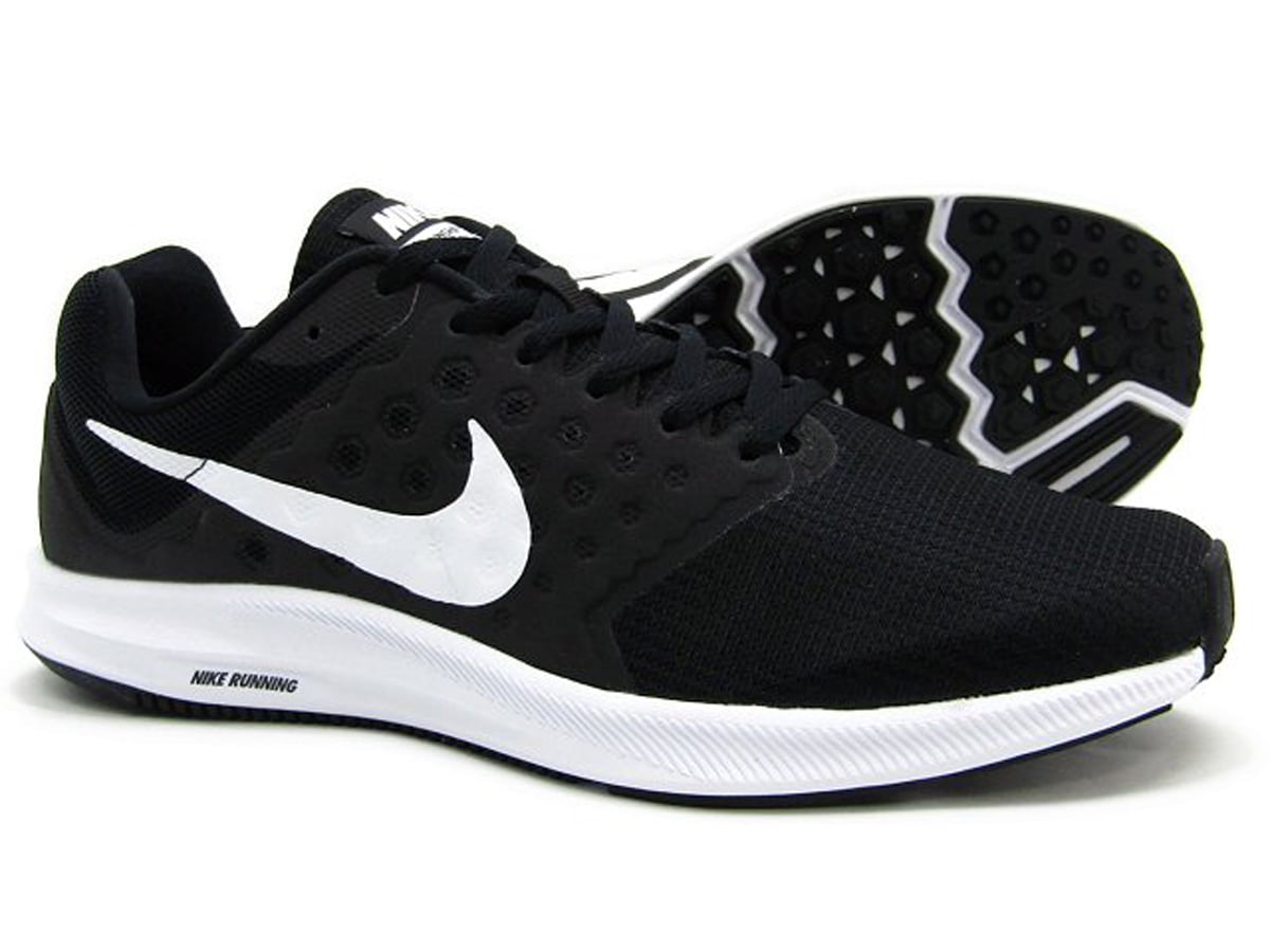 Nike Men's Downshifter 852459 002 (Black/White, 10.5 D(M) US) - Walmart.com