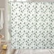 thumbnail image 5 of Cortina de ducha estampada con estilo navideño para baño, impermeable y elegante, de estilo europeo y americano, con ganchos., 5 of 7