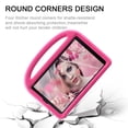 thumbnail image 6 of Case for Samsung Galaxy Tab A 10.1-inch SM-T510 T515 T517 (2019 Release), Lightweight Kids Child Shockproof Case with Handle Kickstand Full Protective Back Cover, PINK, 6 of 8