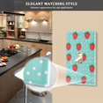 thumbnail image 5 of Yayeee Blank Wall Plate Cover 1-Gang 4.5"x2.7" Home Unused Decorative Outlet, Strawberry Pattern, 5 of 7