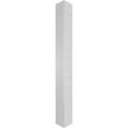 thumbnail image 3 of Ekena Millwork 8"W x 9'H Craftsman Classic Square Non-Tapered Mosaic Fretwork Column w/ Mission Capital & Mission Base, 3 of 8