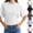 Black, variant on Sexlip Women's Cropped Short Sleeve Crop Top Lightweight Fabric Versatile Design Daily Casual Wear Black L