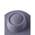 thumbnail image 4 of Faithtur Female Hat, ts Solid Color Flat-Top Cap Blower Hat Woolen Cap Fedoras, 4 of 5