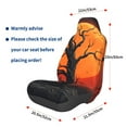 thumbnail image 2 of Picia Yellow Castle Sunset Tree Print Waterproof Sweating Car Seat Cover for Post Gym Workout, Running, Beach and Hiking, Universal Fit Anti-Slip Bucket Seat Protector, 2 of 5