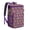 Purple-5, variant on Coastal Beach Theme Backpack Cooler – Insulated Leak Proof Shell and Coral Marine Pattern Lunch Bag for Women, Students, Anglers, Travel