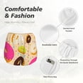 thumbnail image 4 of Balery Donuts Pantalones cortos deportivos para mujer con forro y dos bolsillos, elásticos, para entrenamiento, gimnasio, yoga-Medium, 4 of 7