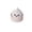 White, variant on STPToys 3D Printed Dumpling Fidget Accessory, Silent Click Sensory Decompression Gadget, Button Stress Relief Gifts for Adult to Relief Stress Pass the Time