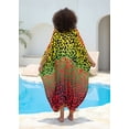 thumbnail image 5 of Sunforyou Chiffon Kaftan Dresses Plus size Swimsuit Coverup 2026 Summer Moo moo Dress for Women Caftan Loungewear, 5 of 5