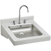 Elkay WCLWO1923OSDC Elkay Sturdibilt Stainless Steel 19" x 23" x 4", Wall Hung Single Bowl Lavatory Sink Kit