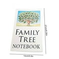 thumbnail image 3 of Clearance!XEOVHV Family History to Memories Genealogy Notebook-Handwritten Tree Write Personal Ancestors’ Office & Stationery (White), 3 of 9