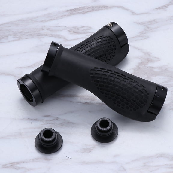 HEATSHAKING Cycle Handlebar Grips Mountain Bike Handle Cover Blue 2 Pair