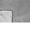 thumbnail image 4 of PAVILIA Plush Sherpa Fleece Throw Blanket Light Grey | Soft, Warm, Fuzzy Gray Throw for Couch Sofa | Solid Reversible Cozy Microfiber Fluffy Blanket, 50x60, 4 of 7