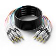 thumbnail image 1 of Cable Snake PRORECK de 8 canales, blindado TRS a TRS, 25 pies y 1/4 pulgadas, 1 of 6